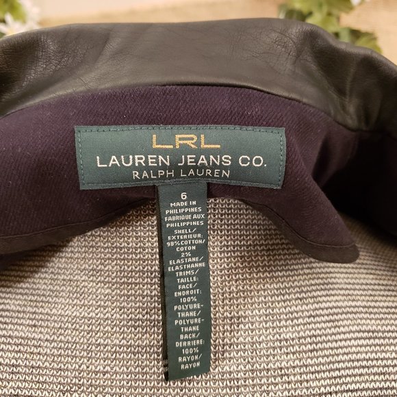 Ralph Lauren Denim Blazer Jacket - Picture 6 of 7